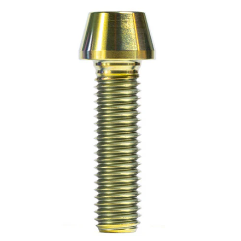 Halo DJD and MT Supadrive SS Ti Bolts Gold