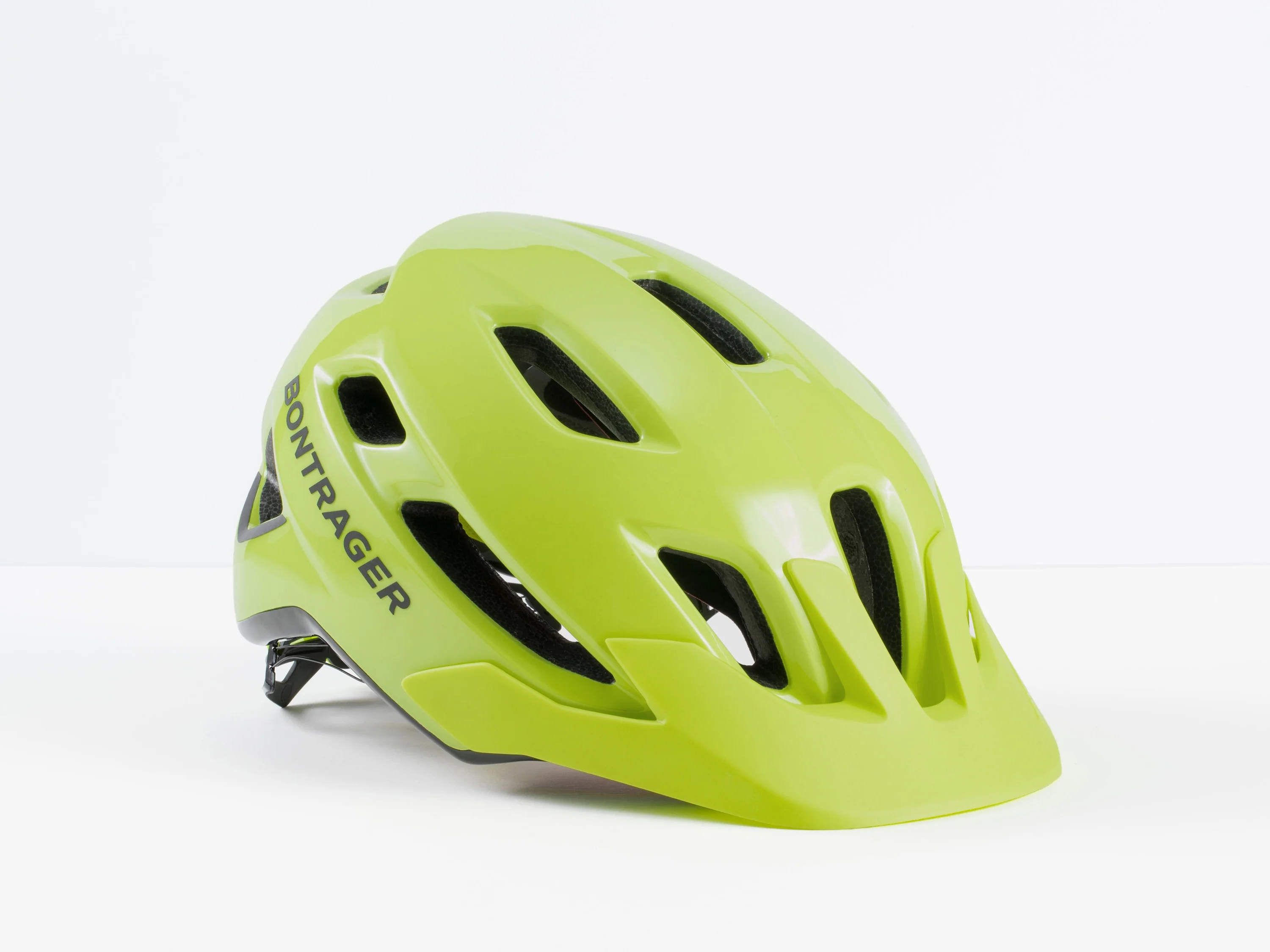 Bontrager Quantum Mips Small Radioactive Yellow CPSC Helmet