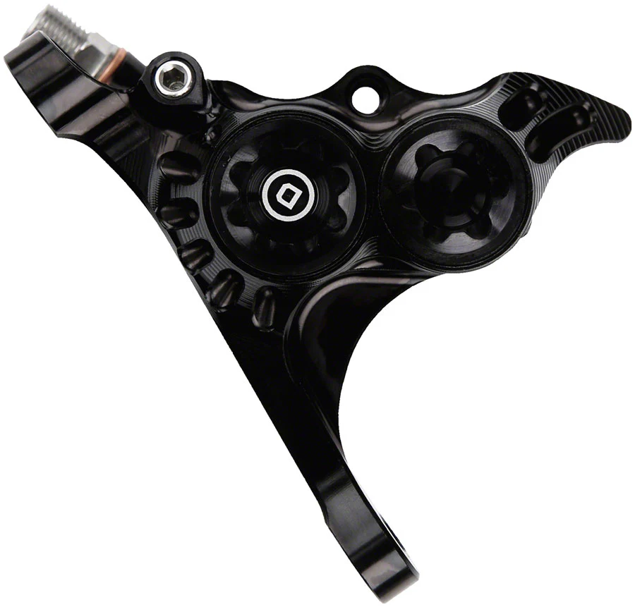 Hope RX4+ Disc Brake Caliper - Front Flat Mount Direct +20mm DOT Type Black