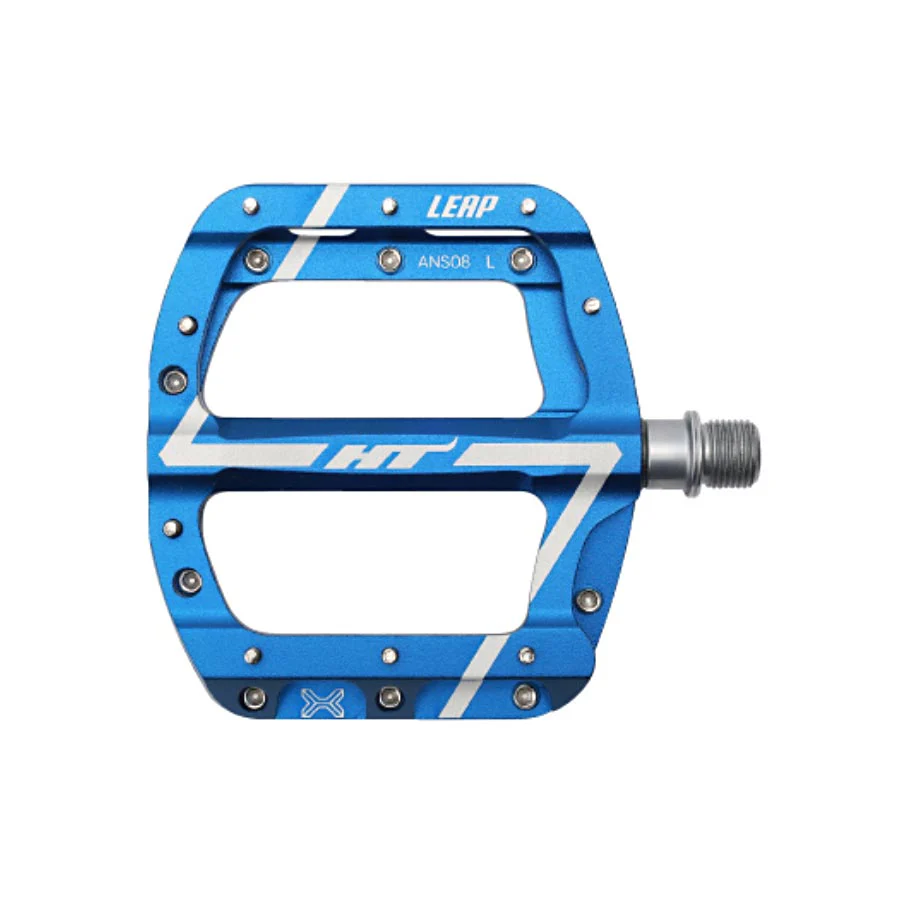 HT Components ANS08 Leap Platform Pedals Body: Aluminum Spindle: Cr-Mo 9/16'' - Pair - Image 3