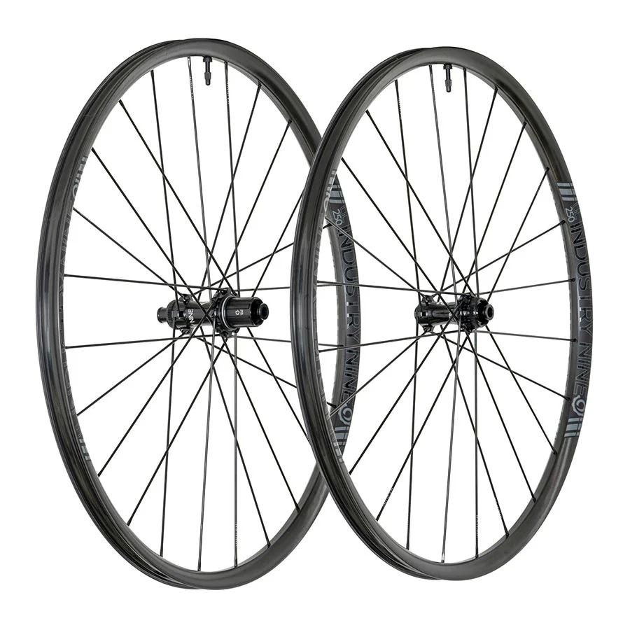 Industry Nine Solix G UL250c Wheel Front and Rear 700C / 622 Holes: F: 24 R: 24 F: 12mm R: 12mm F: 100 R: 142 Disc Center Lock Set - Image 2