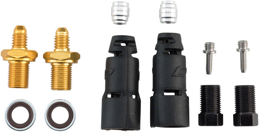 Jagwire Pro Disc Brake Hydraulic Hose Quick-Fit Adaptor for Shimano - Image 5