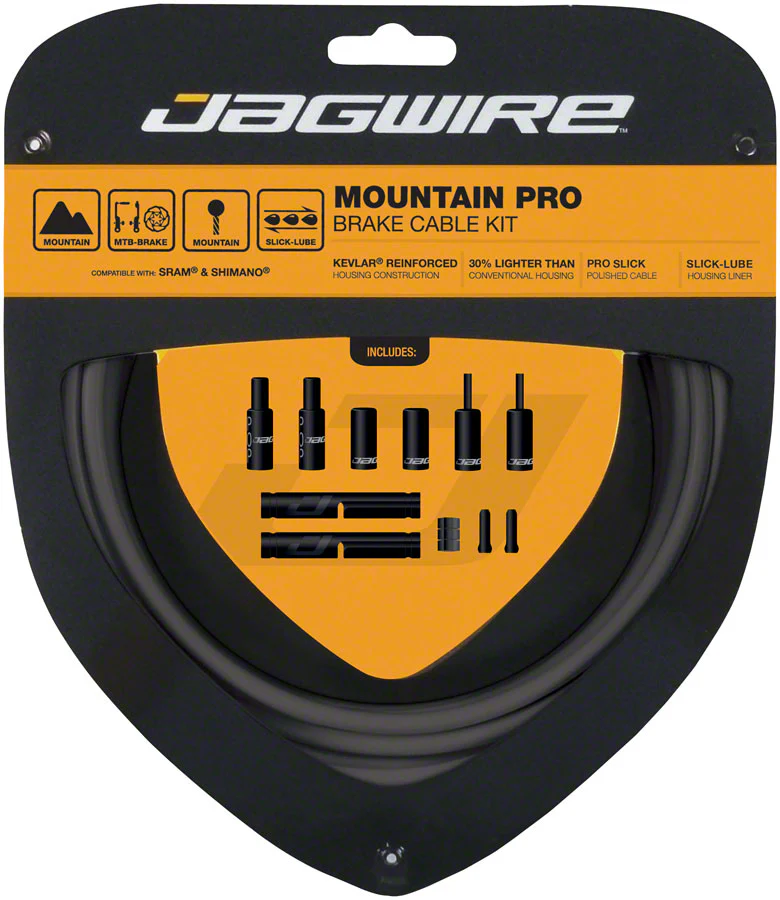 Jagwire Pro Polished Mountain Brake Kit - Image 2