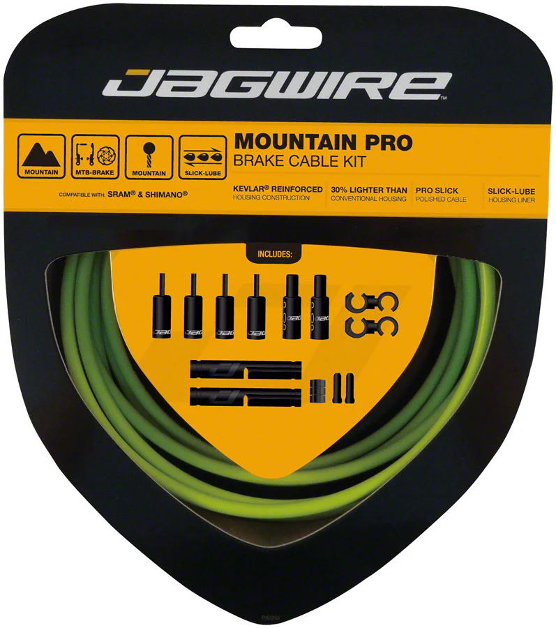 Jagwire Pro Polished Mountain Brake Kit - Image 3