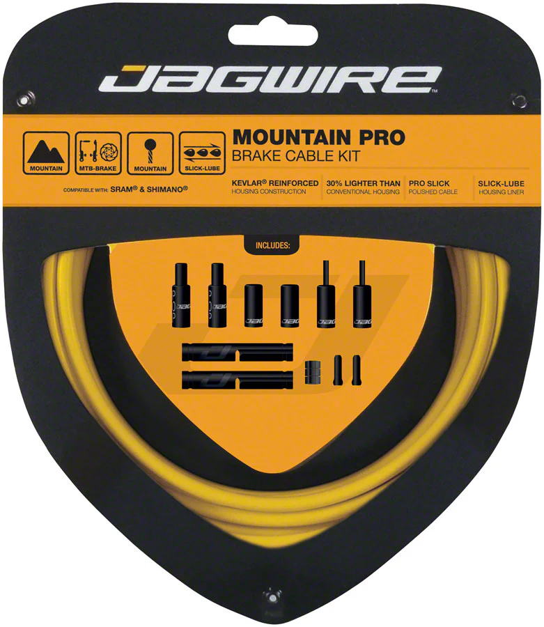 Jagwire Pro Polished Mountain Brake Kit - Image 7