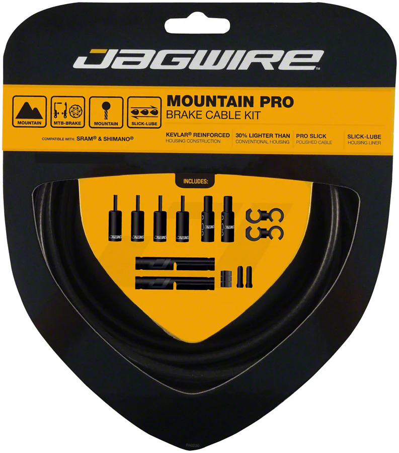 Jagwire Pro Polished Mountain Brake Kit - Image 9