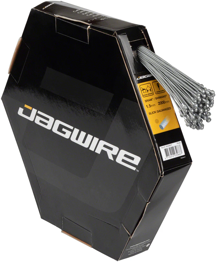 Jagwire Sport Slick Brake Cable - 1.5mm x 2000mm, Slick Stainless, Box of 100 - Image 3