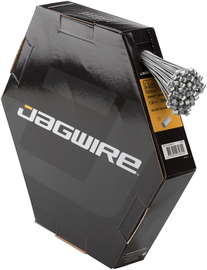 Jagwire Sport Slick Brake Cable - 1.5mm x 2000mm, Slick Stainless, Box of 100 - Image 5
