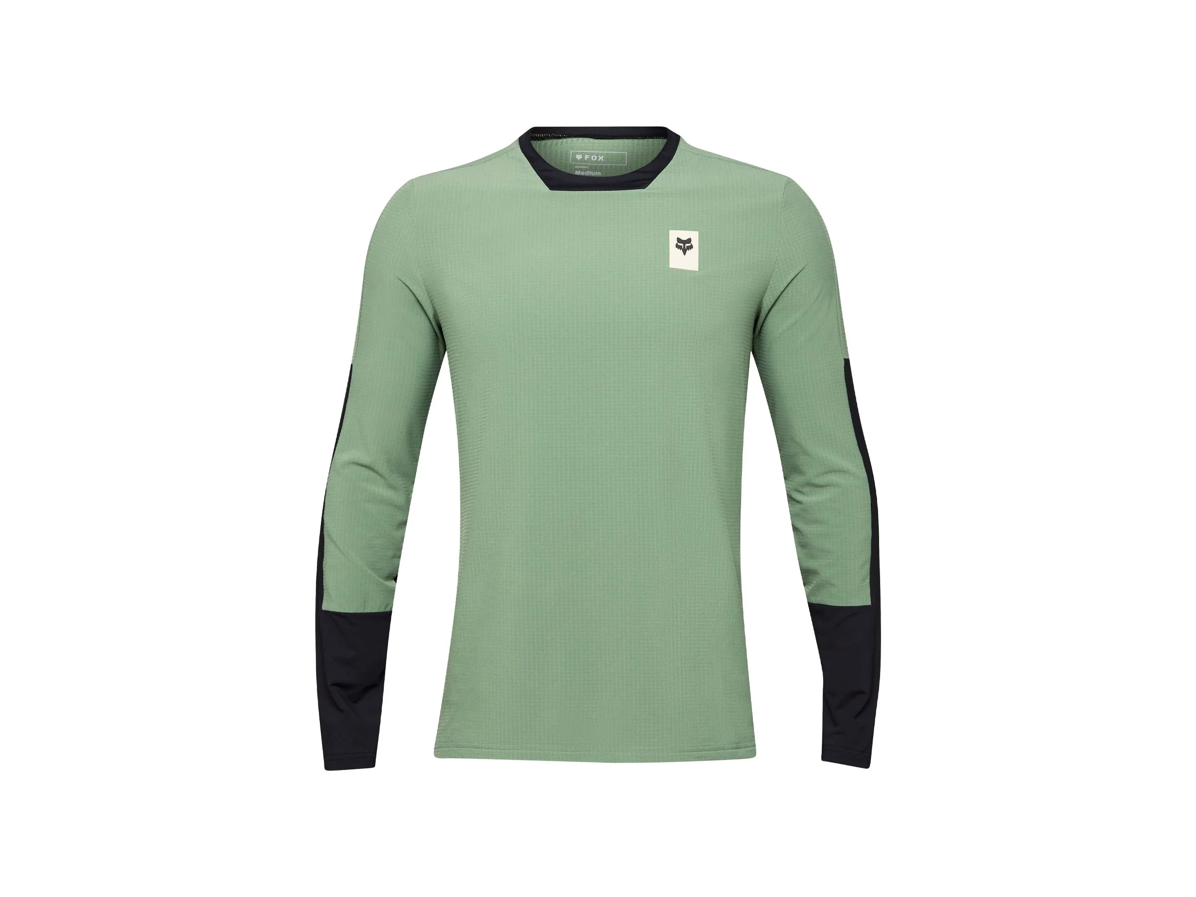 Fox Racing 24 Defend Thermal Large Green Jersey