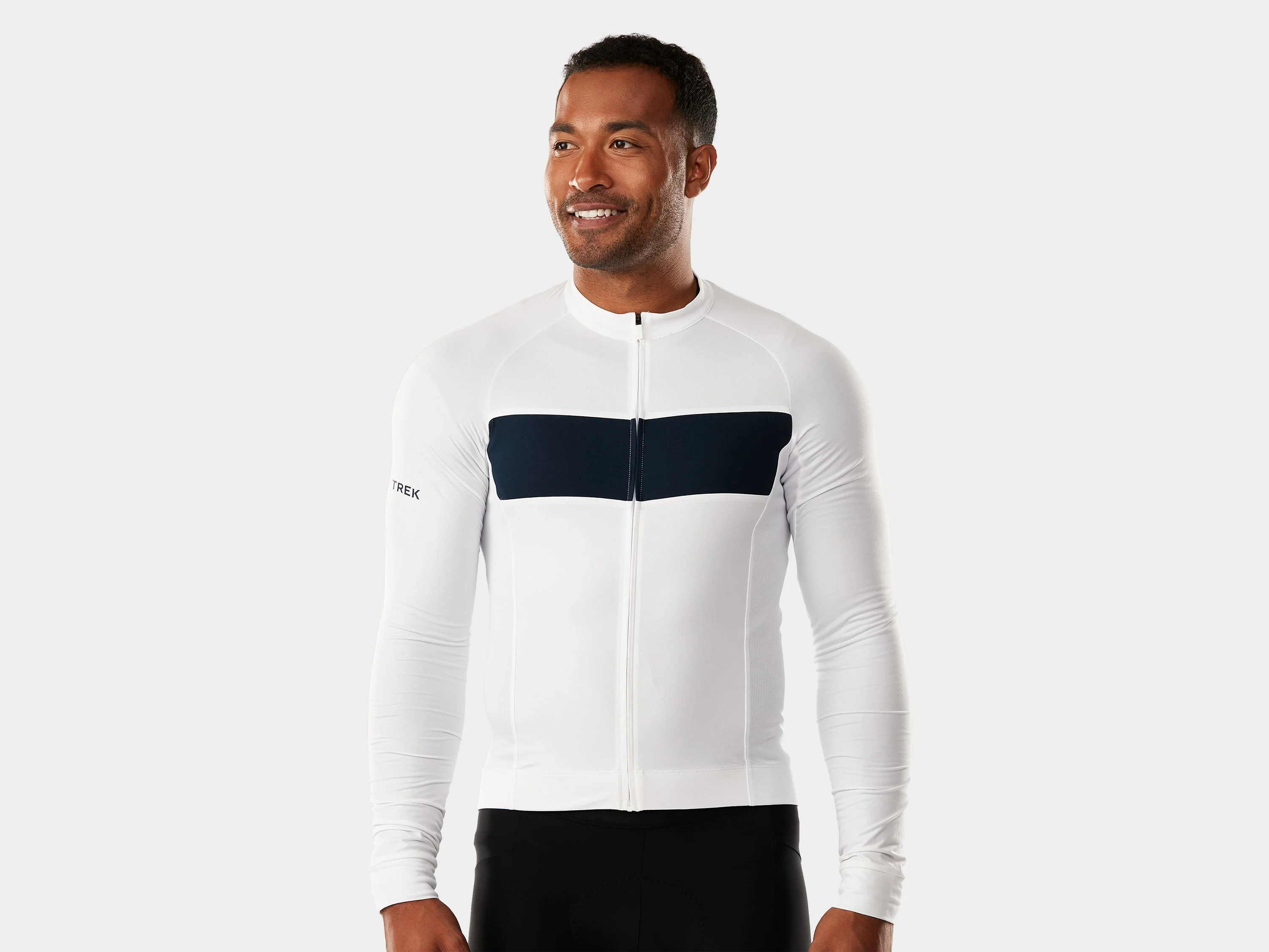 Trek Circuit LTD Long Sleeve X-Large White Jersey