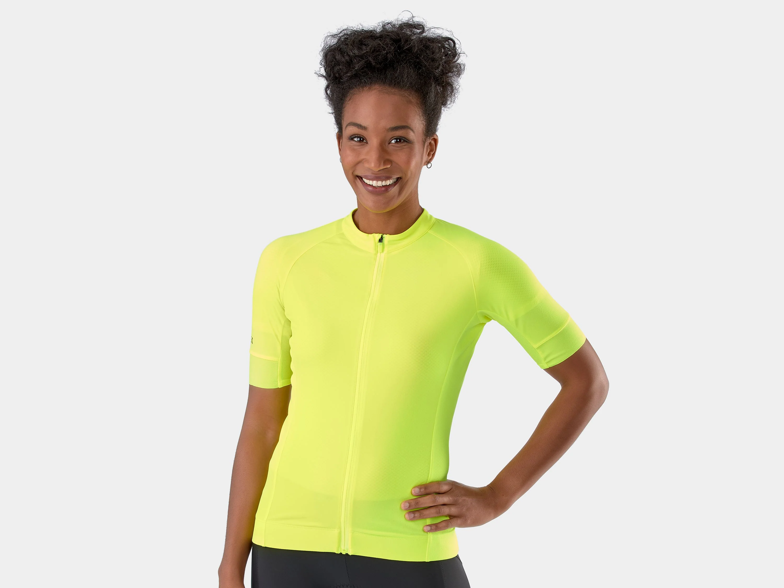 Trek Circuit Women Large Radioactive Yellow Jersey