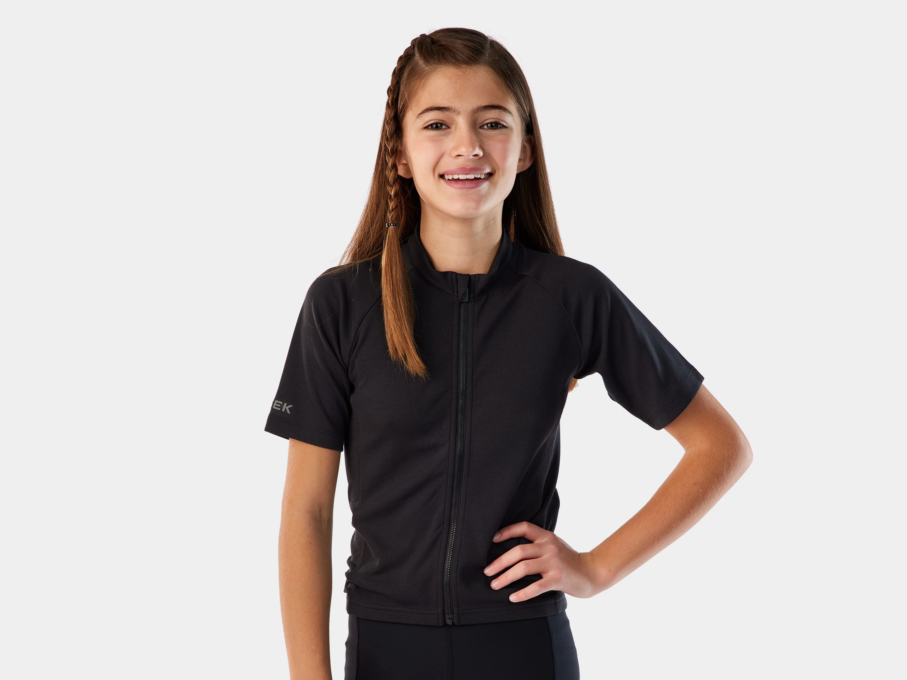 Trek Solstice Youth X-Large Black Jersey