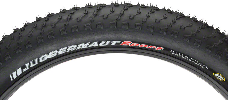 Kenda Juggernaut FatBike Wire tire 26 x 4.00 - Black