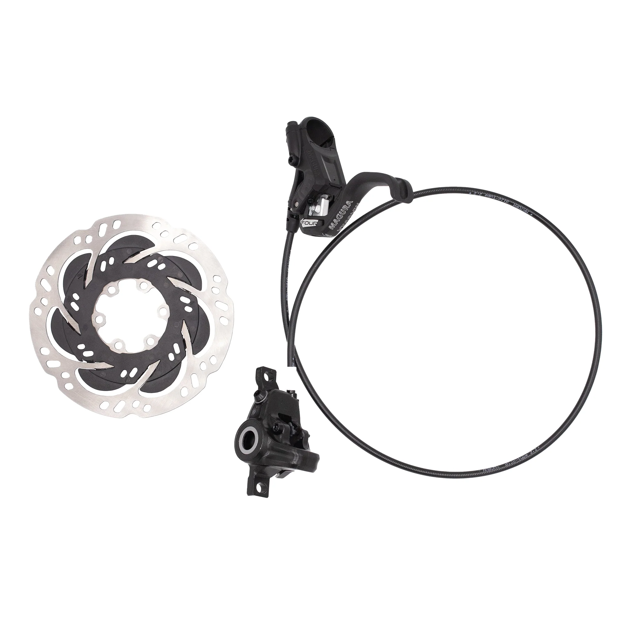 Kids Ride Shotgun Dirt Hero Brake Kit MTB Hydraulic Disc Brake Rear Black