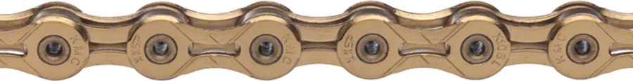 KMC X10SL Chain - 10-Speed 116 Links Gold