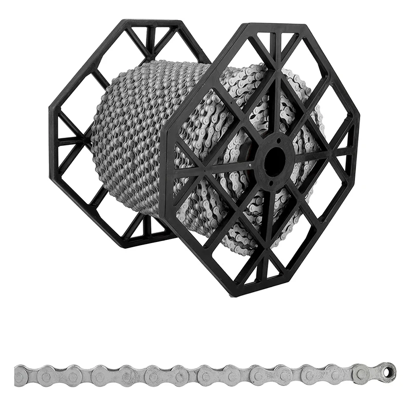 KMC S1 RB Chain - Single Speed 1/2" x 1/8" Silver Bulk 250 Foot Roll