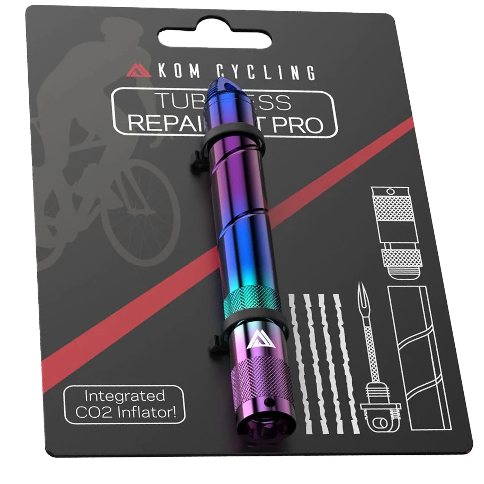 KOM Cycling Tire Repair Tool PRO - Image 3
