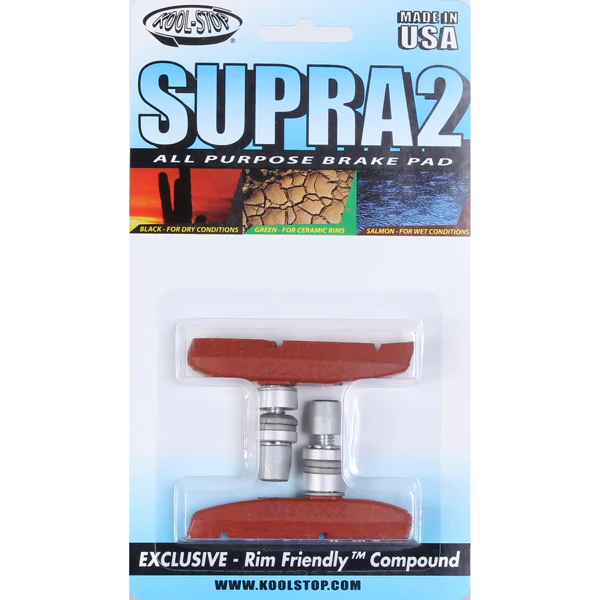 Kool Stop Supra 2 Brake Pads - Threaded - Image 3