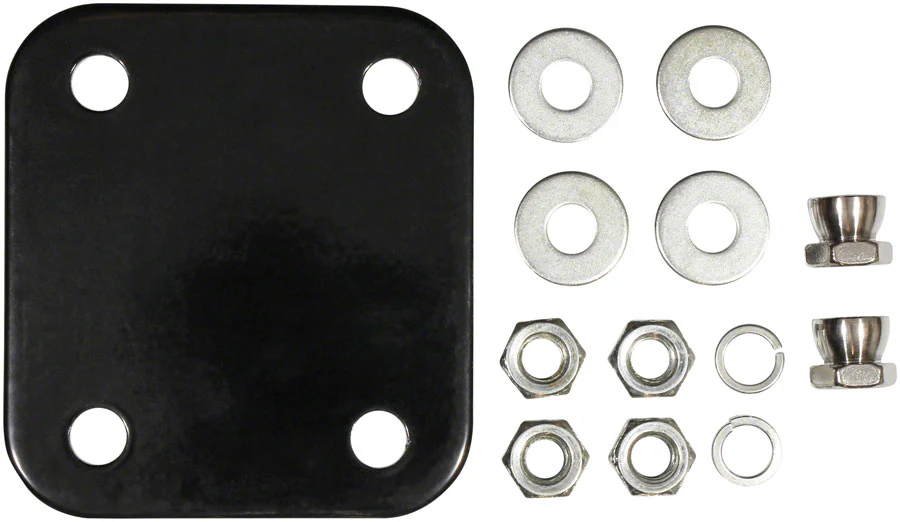 Kryptonite Evolution Ground Anchor Truck & Trailer Accessory Mounting Kit - BLK