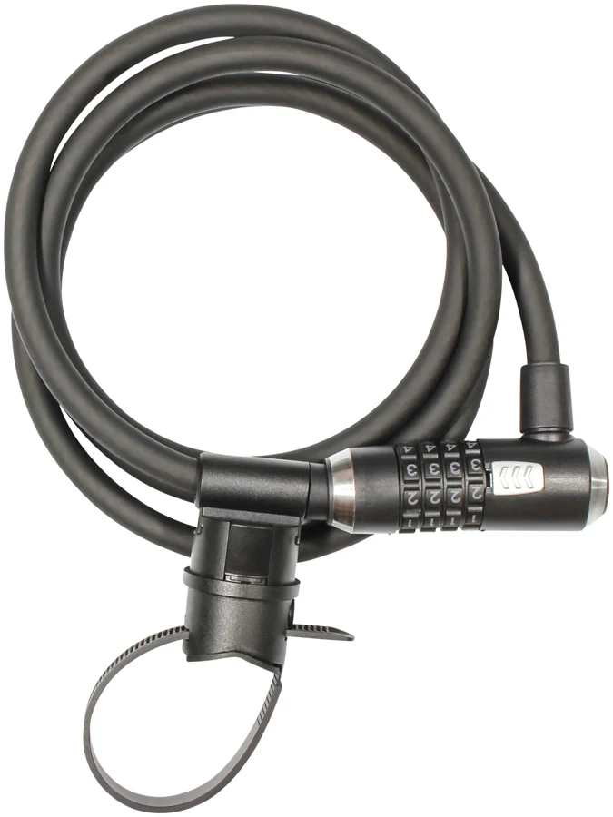 Kryptonite KryptoFlex 1218 Cable Lock - with 4-Digit Combo 6' x 12mm