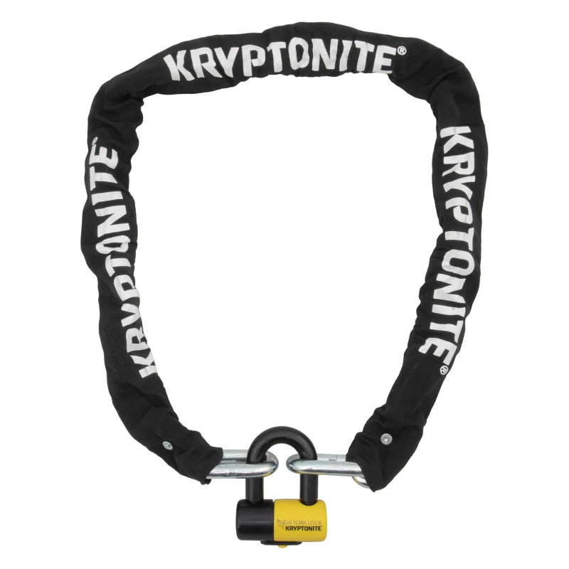 Kryptonite New York Legend 1515 Chain & Padlock 5' Black