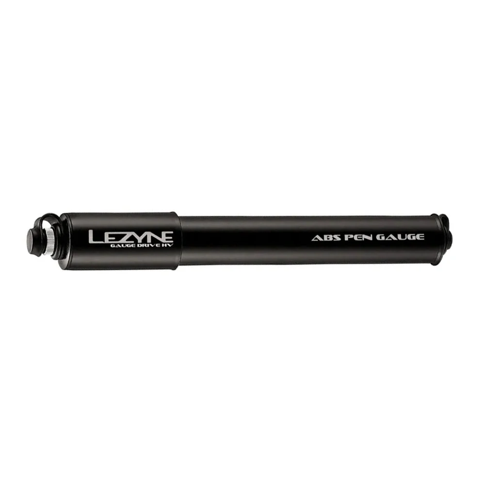 Lezyne Gauge Drive HV Mini Inline PV/SV 90psi Alloy Black