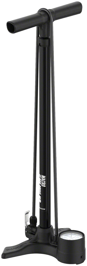 Lezyne Macro Floor Drive DV Floor Pump - Dual Valve 220psi Flat Black