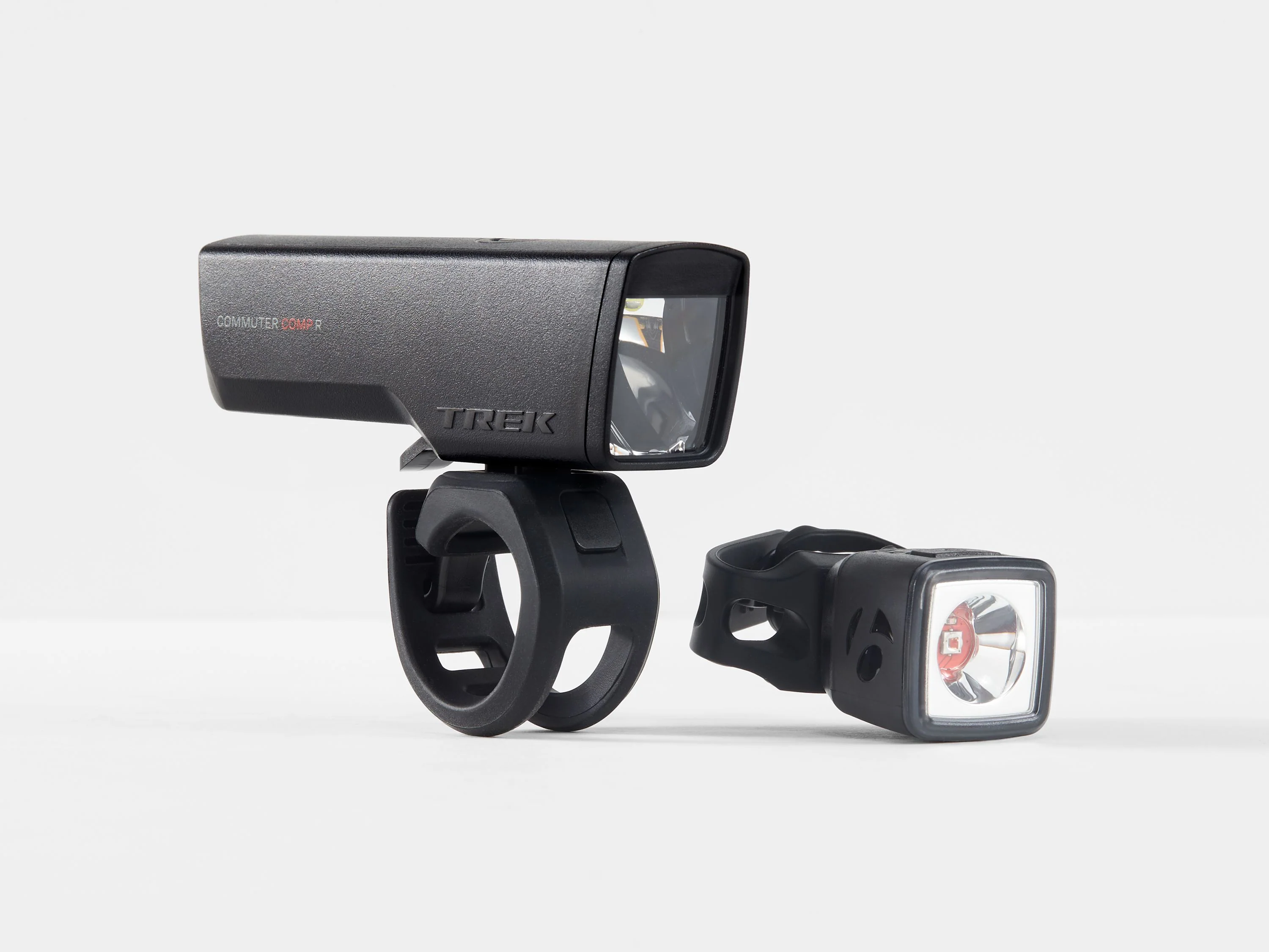 Trek Commuter CompR/FlareRCity Recharge Black Set Light