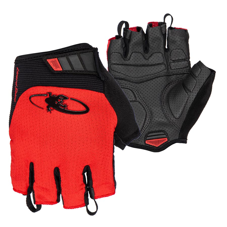 Lizard Skins Aramus Cadence Short Finger Gloves Crimson Red XL Pair