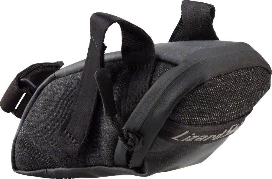 Lizard skins Cache Saddle Bag Velcro Straps 32.8 c.i. Jet Black