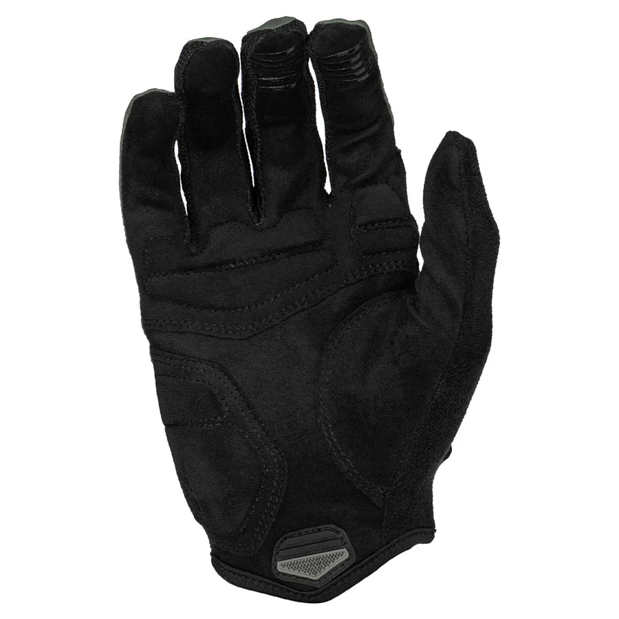 Lizard Skins Monitor Traverse Full Finger Gloves Titanium Grey XS Pair