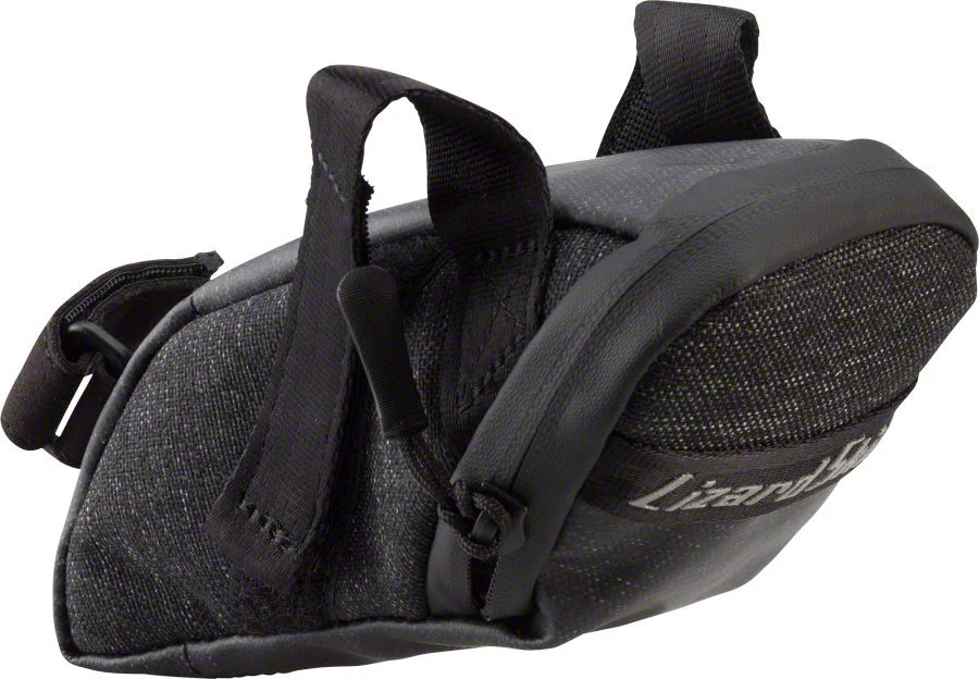 Lizard skins Super Cache Saddle Bag Velcro Straps 51 c.i. Jet Black