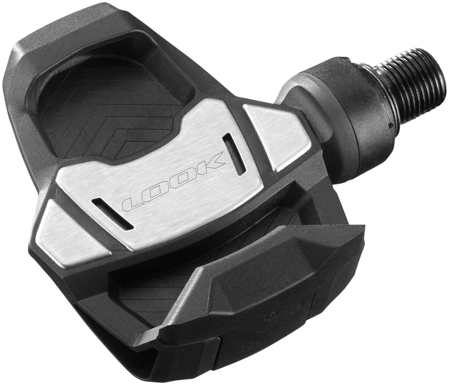 LOOK KEO Blade Carbon Pedals - Single Sided Clipless Chromoly 9/16" BLK 53mm QF 8Nm