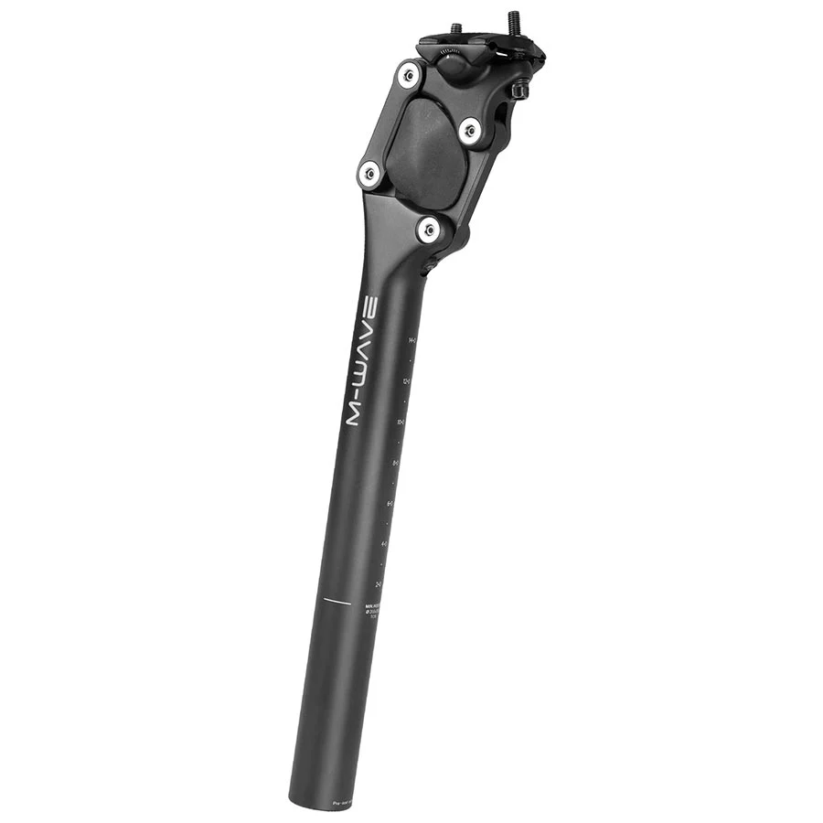 M-Wave Fourspring Suspension Seatpost - 350mm Travel: 20mm Black - Image 3