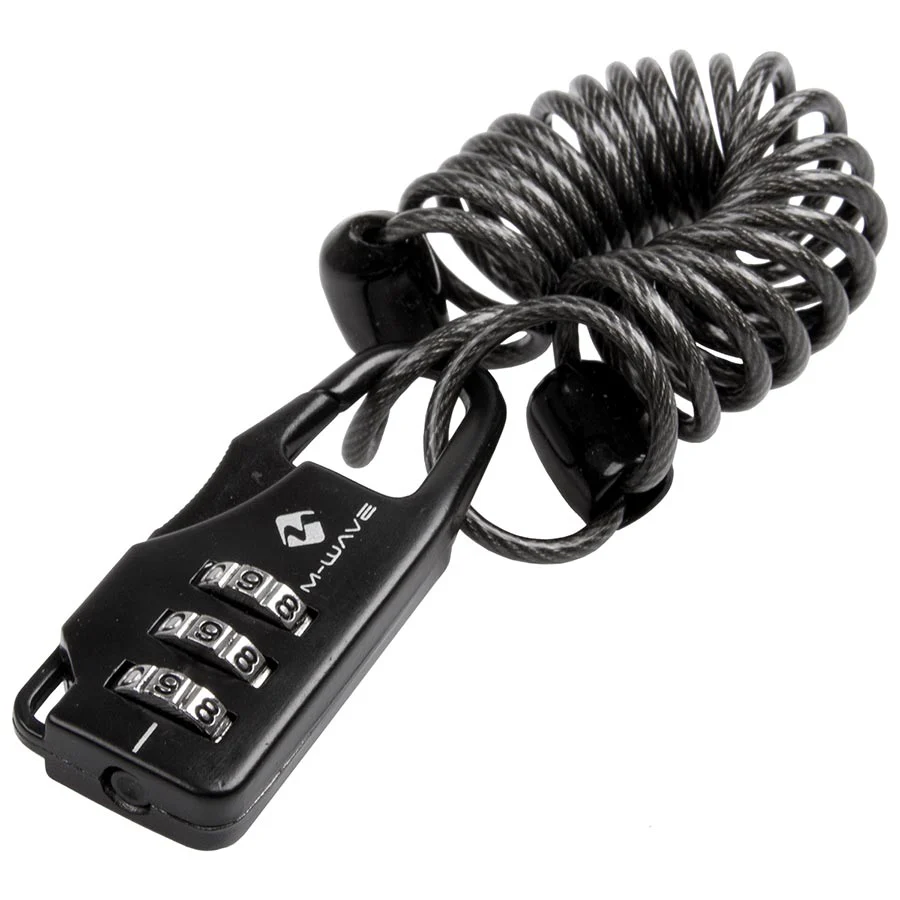 M-Wave PD 3 L Anti-Theft cable with combination lock 3x1200mm