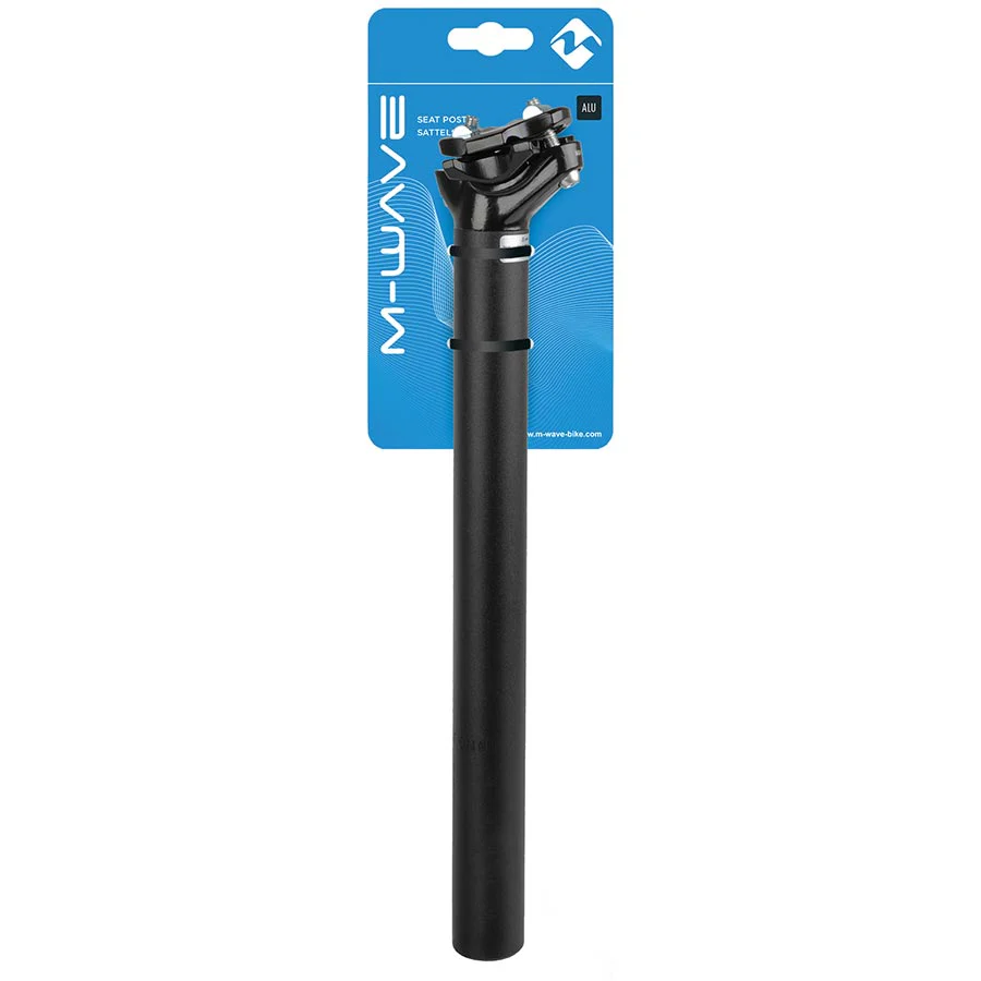 M-Wave SP-M4.1 Seatpost 31.6mm 350mm Offset: 15mm Black