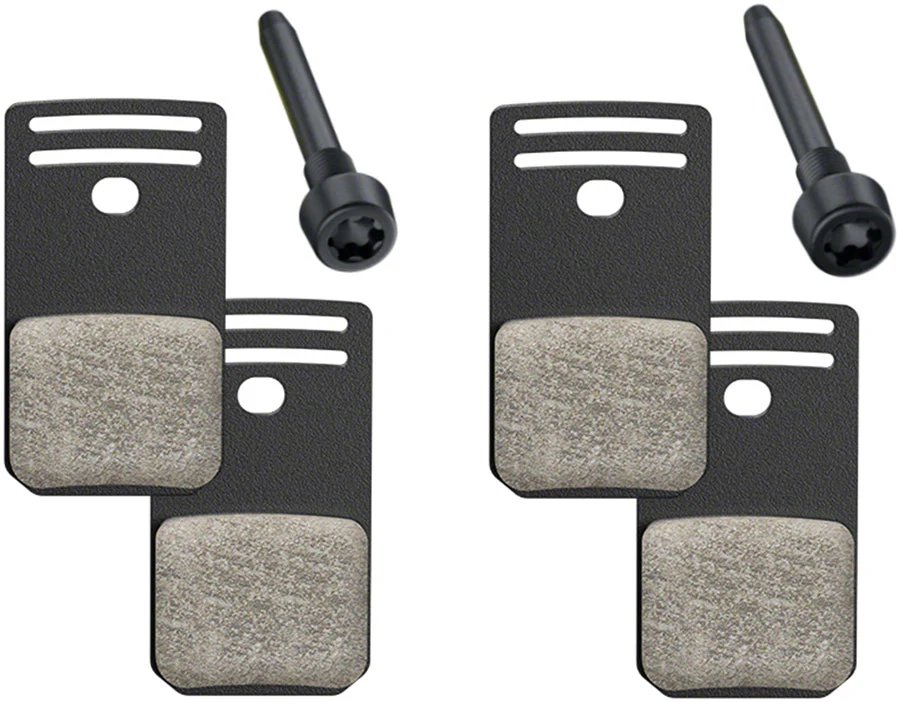 Magura MDP 13 BLK Disc Brake Pads - Organic Compound For Gustav/Clara Includes 4 Brake Pads 2 Screws