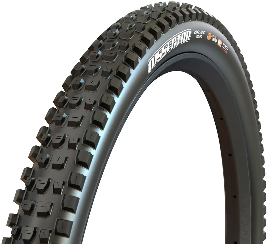Maxxis Dissector II Tire - 29 x 2.4 Tubeless Folding BLK 3C MaxxGrip EXO+ Wide Trail