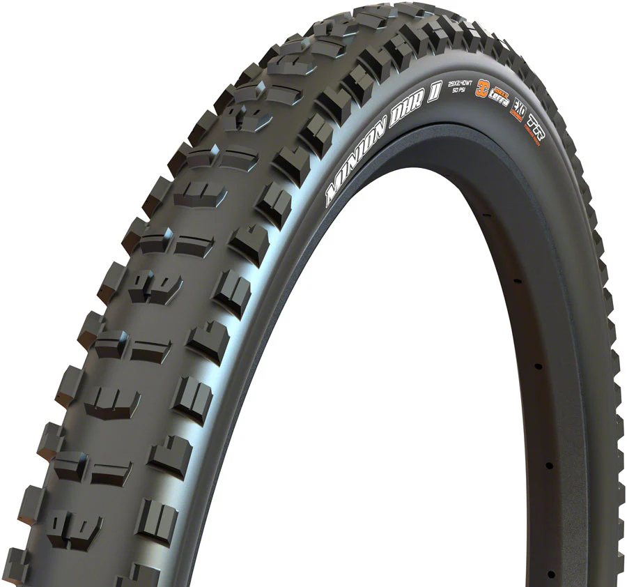 Maxxis Minion DHR2 Mountain Tire 27.5"x2.50 Folding Tubeless Ready 3C Maxx Terra DH 60x2TPI Black