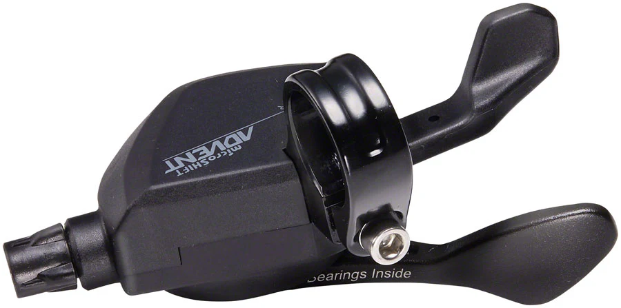 microSHIFT ADVENT Xpress Right Trigger Shifter - 1x9 Speed, BLK ADVENT Compatible Only