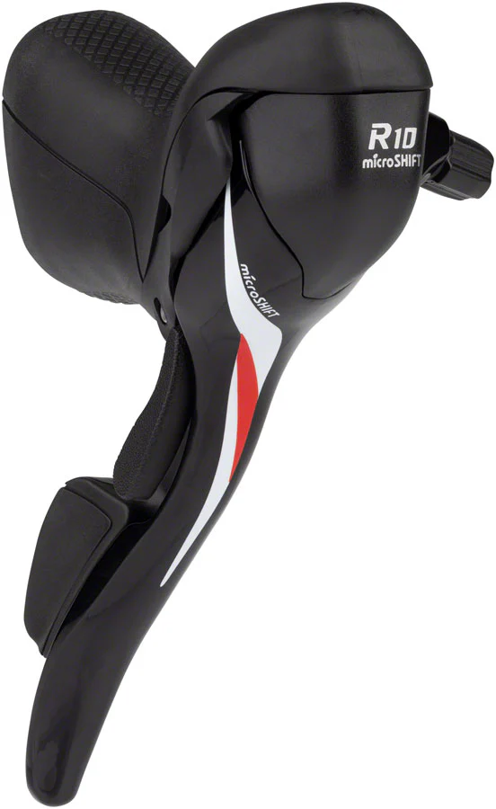 microSHIFT R10 Right Drop Bar Shift Lever - 10-Speed Shimano Compatible BLK