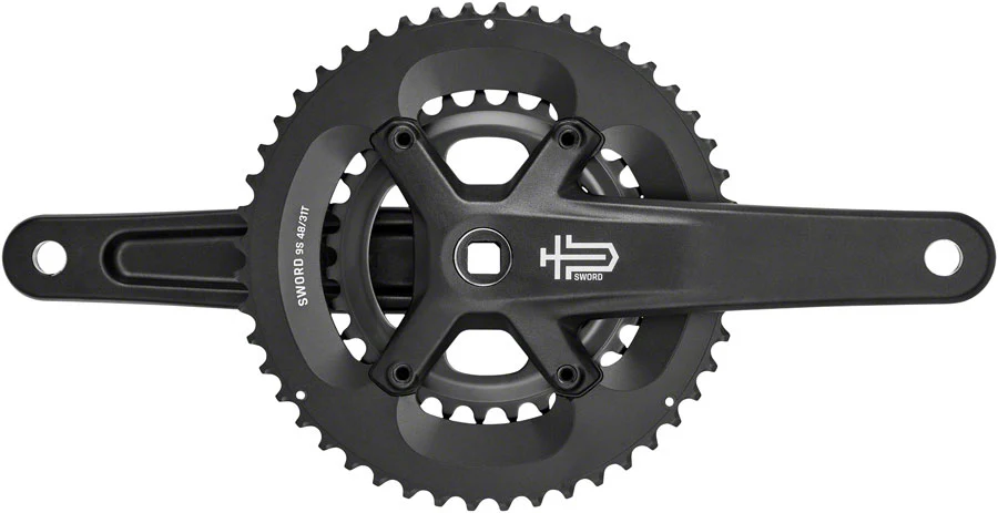 microSHIFT Sword BLK 2x Crankset - Image 8