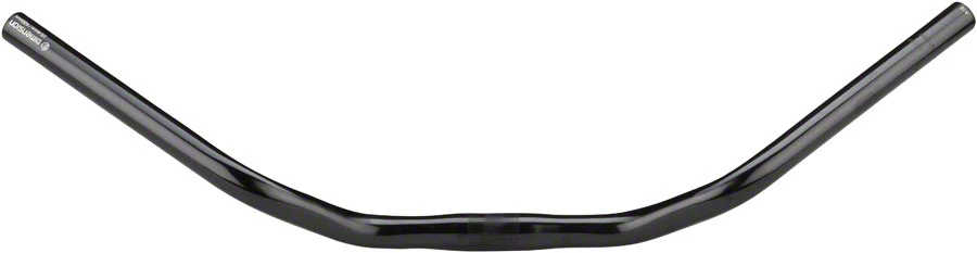 MSW 25.4 Urban Cruiser Bar 620mm Wide 55mm Rise 40 degree Sweep Black