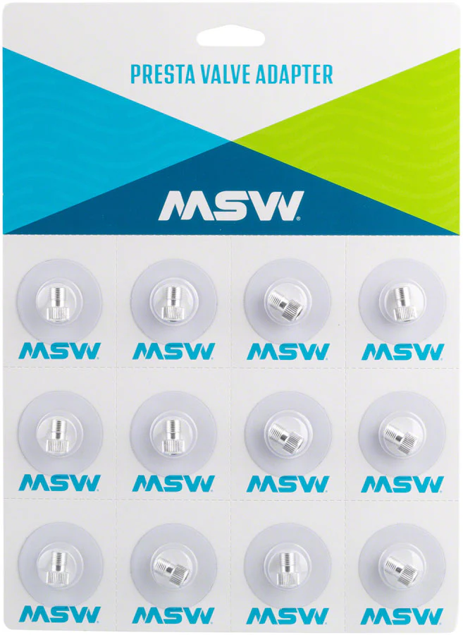 MSW Presta Valve to Schrader Valve Adapters - Image 2
