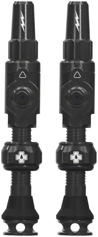 Muc-Off Big Bore Lite Tubeless Valve Stems - Medium 35mm Black