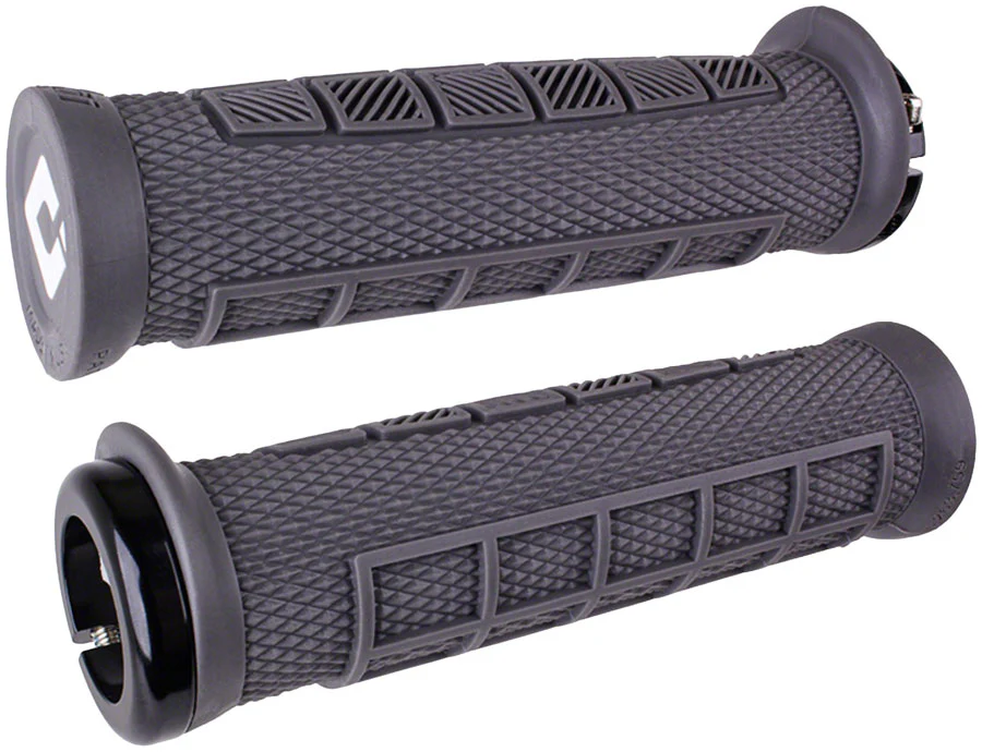 ODI Elite Pro V2.1 Grips - Turquoise/Black Lock-On - Image 6