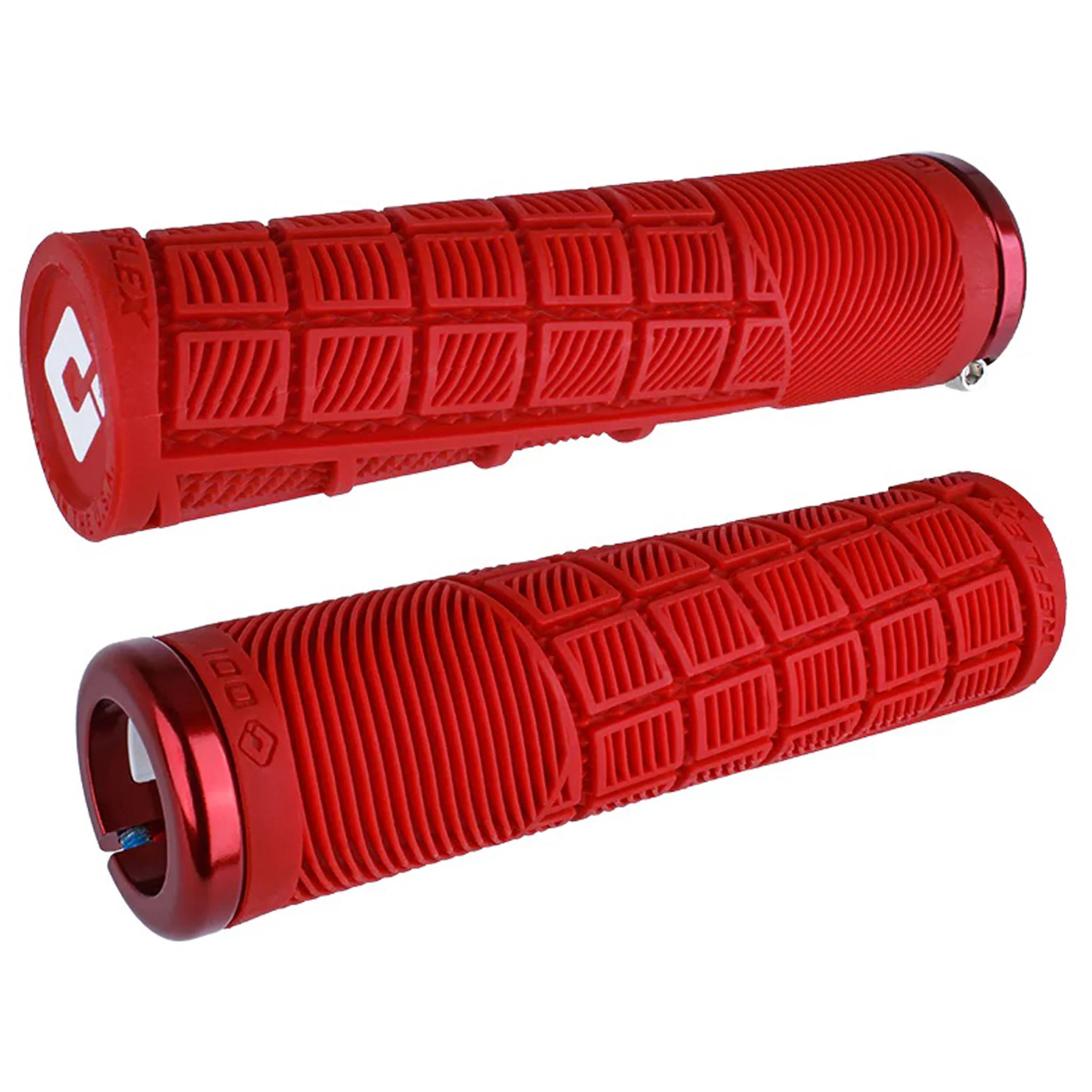 ODI Reflex v2.1 XL Lock-On Grips - White/Black - Image 2