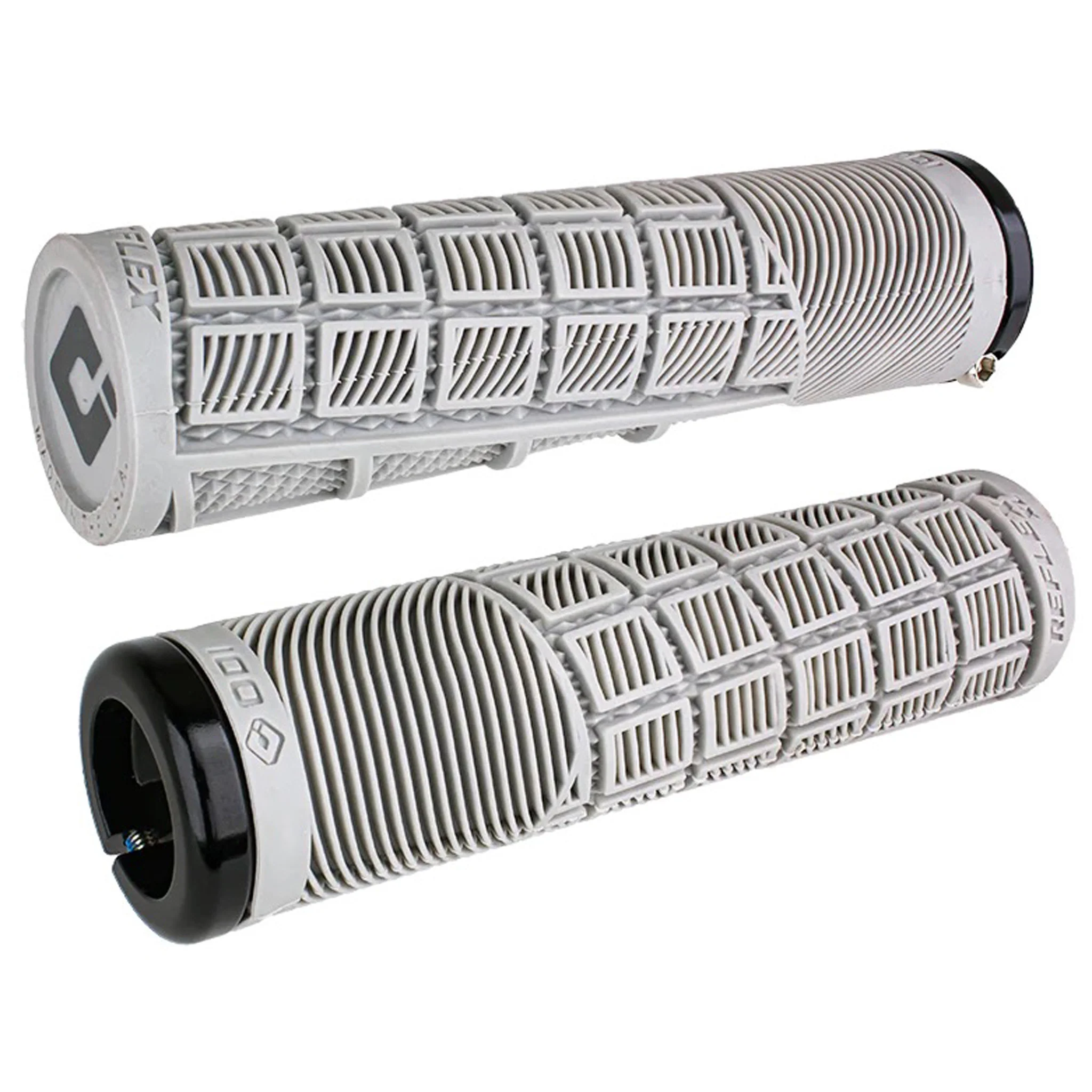 ODI Reflex v2.1 XL Lock-On Grips - White/Black - Image 3