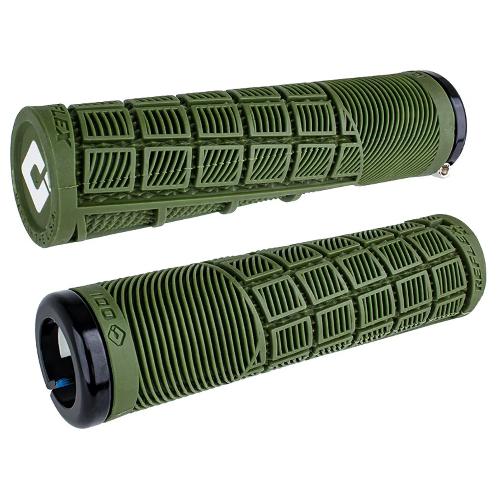 ODI Reflex v2.1 XL Lock-On Grips - White/Black - Image 4