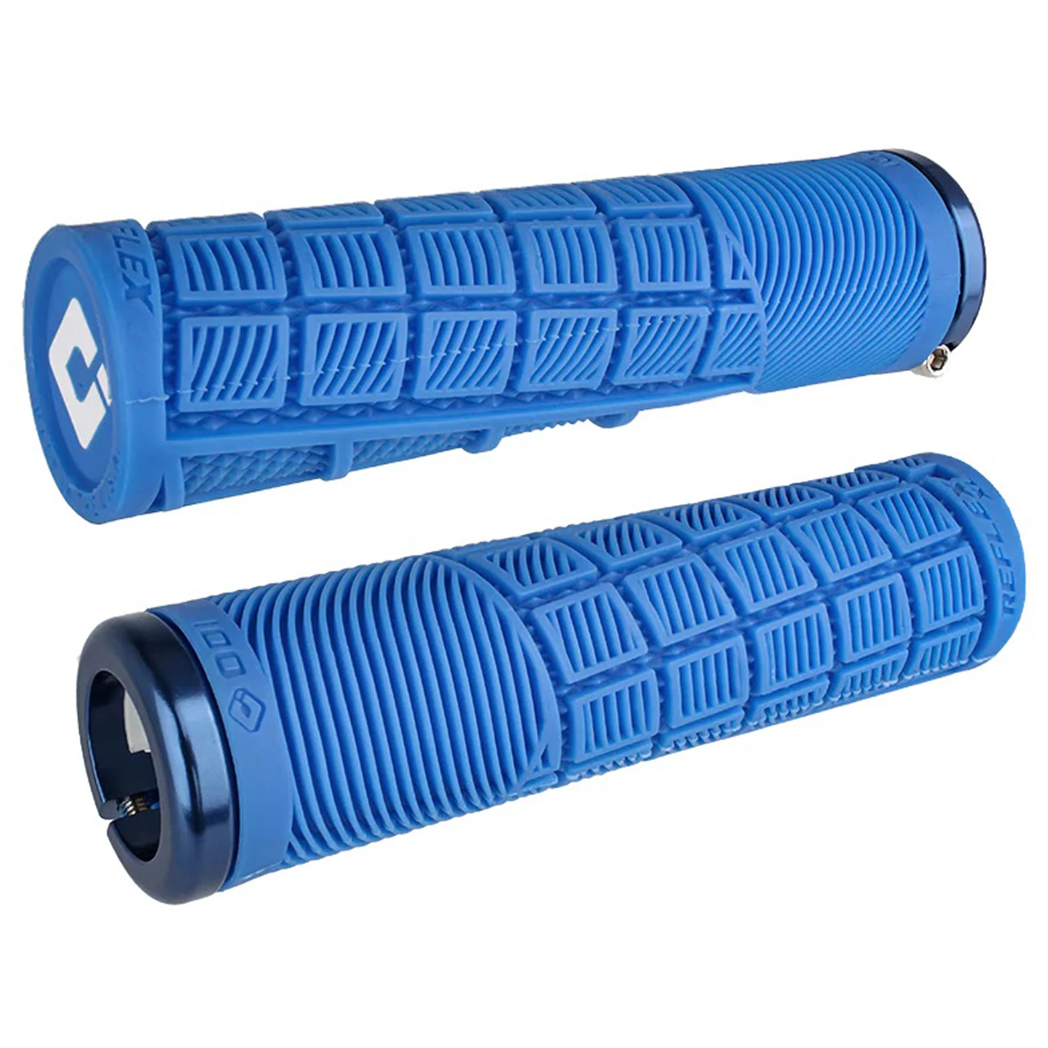 ODI Reflex v2.1 XL Lock-On Grips - White/Black - Image 6